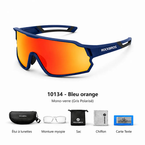Lunettes de cyclisme ROCKBROS SP179 - Verres polarisés UV400 Rydzen