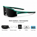 Lunettes de sport ROCKBROS SP204 - Verres polarisés UV400 Rydzen