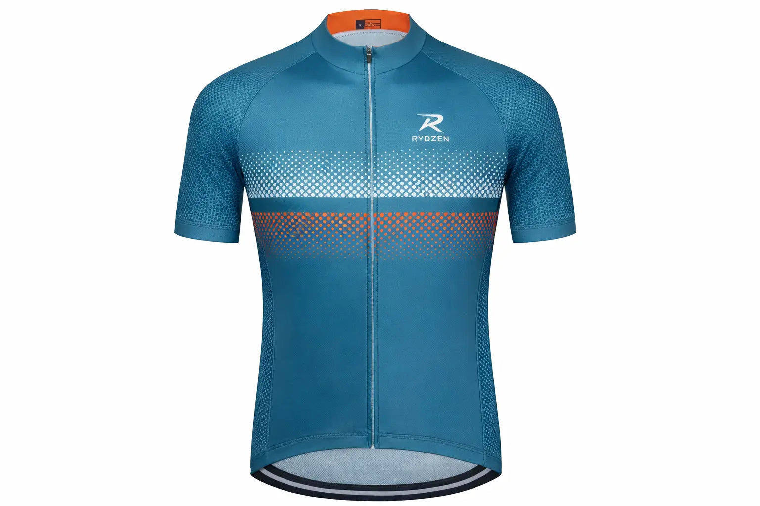 Maillot Cyclisme Homme Bleu Rydzen Rydzen
