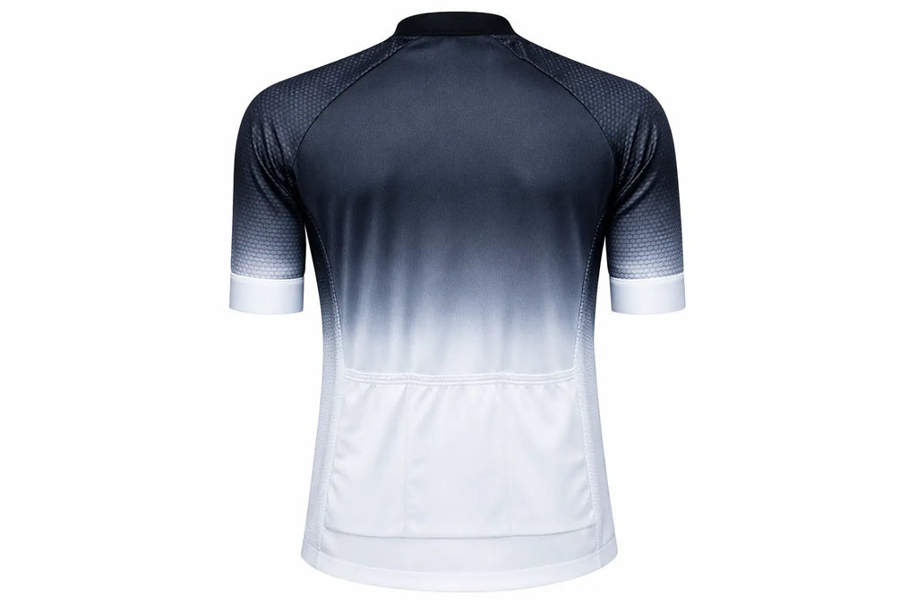 Maillot Cyclisme Homme Noir/Blanc Rydzen Rydzen