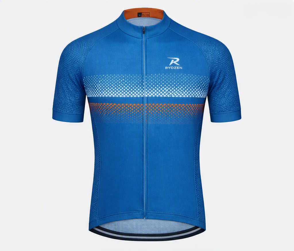 Maillot Cyclisme Homme Bleu RYDZEN Rydzen