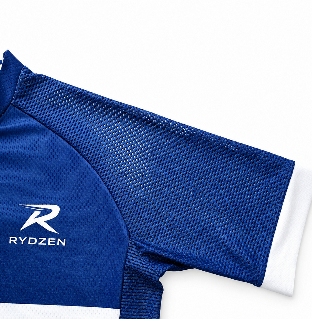 Maillot Cyclisme Homme Bleu marine RYDZEN Rydzen