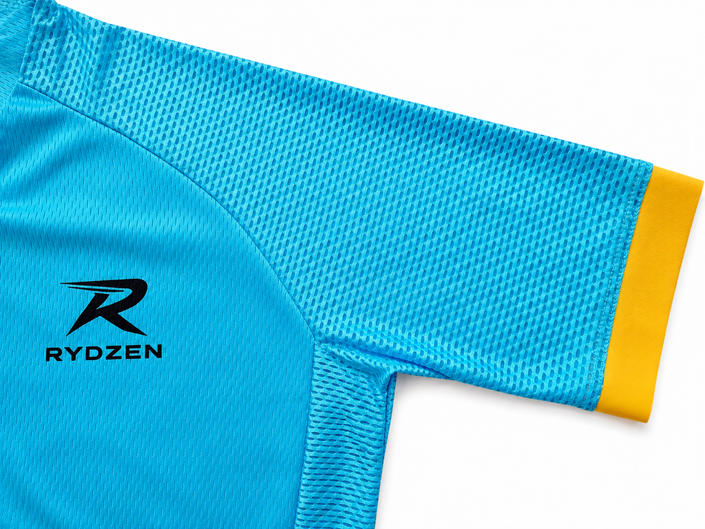 Maillot Cyclisme Homme Bleu ciel RYDZEN Rydzen
